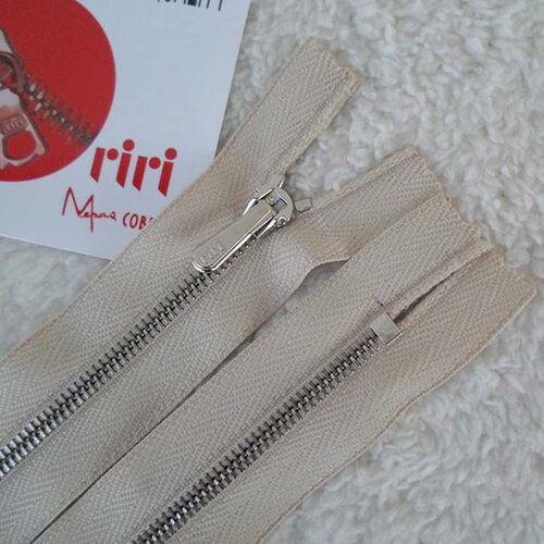 瑞士原产riri拉链 M6白铜齿闭口米10-60cm   4#金属裤门襟拉链