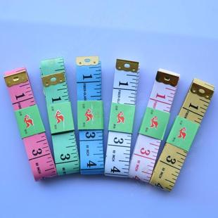 英寸 缝制辅助测量工具加厚加宽软尺量衣尺子皮尺超宽直尺 2CM