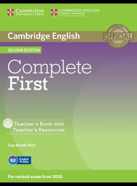 【预售】Complete First Teacher's Book with Teacher's Reso