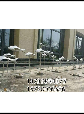 大客厅桌面玄关不锈钢雕塑艺术品