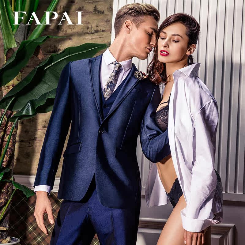 Costume homme en polyester pour printemps - Ref 1551727 Image 1