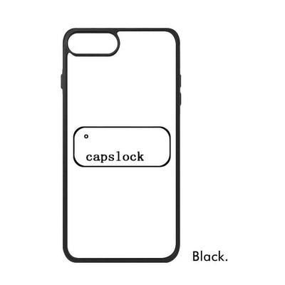 适用于iPhone符号capslock大写锁Xr手机壳max保护套678plus硅胶11