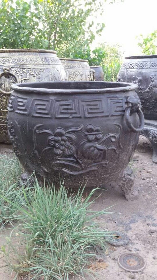 铸铁大缸 铁缸 铸铁摆件 铁鱼缸 铸铁工艺品 大铁缸 仿古铁缸