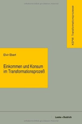 【预售】Einkommen Und Konsum Im Transformationsprozess...