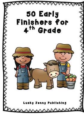 【预售】50 Early Finishers for 4th Grade