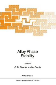 【预订】Alloy Phase Stability