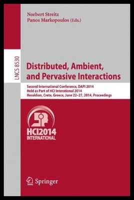 【预售】Distributed, Ambient, and Pervasive In