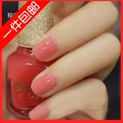 Màu sắc ngọt ngào Nail Ba Lan Màu trong suốt Dưa hấu Đỏ Hồng Hồng Màu kẹo kéo dài Trắng khô nhanh - Sơn móng tay / Móng tay và móng chân