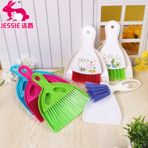 JESSIE/洁西 小宠清洁刷套装 可爱清洁铲+小扫把