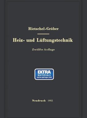 【预订】H. Rietschels Lehrbuch Der Heiz- Und...