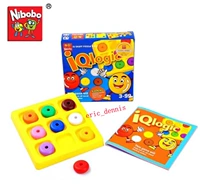 Nibobo chính hãng IQlogic chín màu định vị logic / trò chơi cờ chín màu / đồ chơi giáo dục logic thông minh - Đồ chơi IQ ô tô đồ chơi
