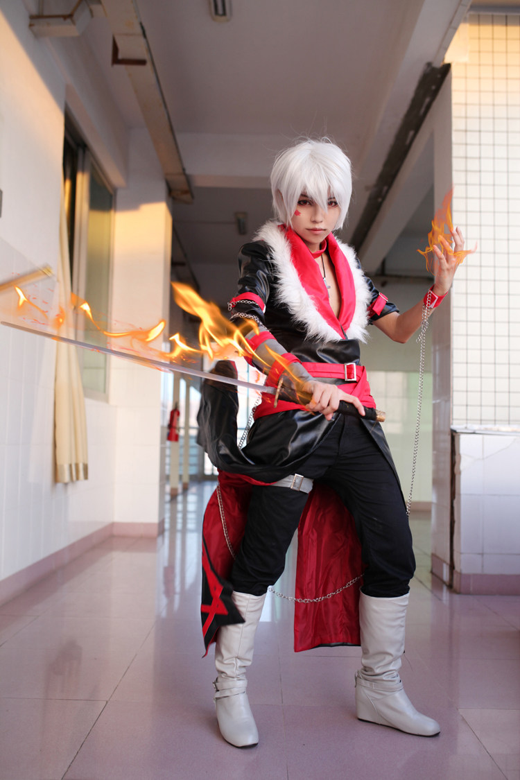 全职高手虚空战队李轩逢山鬼泣账号卡戊上老远人设cosplay服装