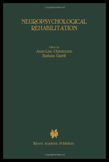 【预售】Neuropsychological Rehabilitation: Proceedings of