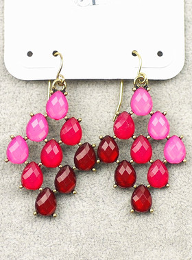 大牌charming charlie 欧美复古饰品耳环耳坠夸张