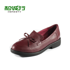 He Chenghang and 2015 summer comfort ladies shoes new bows pulling Korean women shoes 0810053