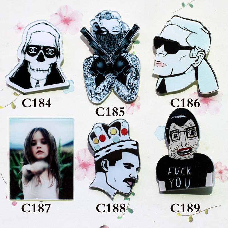 Broche en plexiglas - Ref 1182622 Image 1