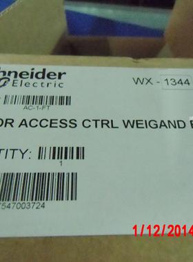 议价《实体店》AC-1-FT Scheider 施耐德实物原装 楼宇 141212