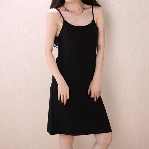打底裙莫代尔柔软舒服纯色