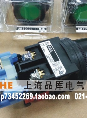 《假一罚十》富士 带保护环LED灯按钮开关 AR30G3L-11E4G