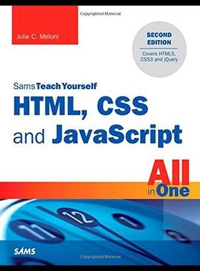 【预售】HTML, CSS, and JavaScript All in One, Sams Teach