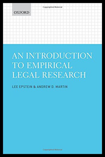 【预售】An Introduction to Empirical Legal Research
