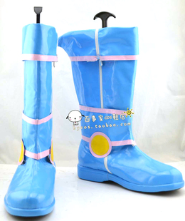 黑魔导女孩 cosplay鞋 百事cos鞋定制 编号E19