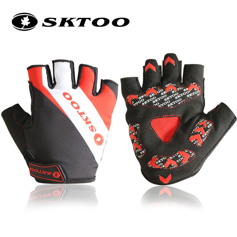 Gants pour vélo mixte SKTOO - Ref 2241629 Image 1