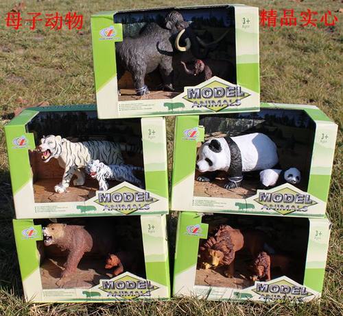 实心玩具模型猛犸象礼盒动物无味