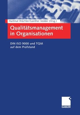 【预售】Qualitatsmanagement in Organisationen: Din ISO...
