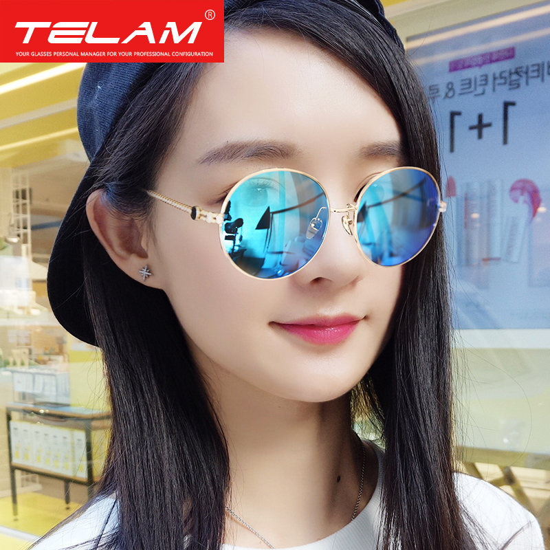 新款圆框复古 韩版潮人时尚 多色可选