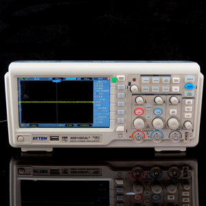 安泰信ADS1102CAL+示波器 100M带宽1G采样率7寸数字宽屏GA1102CAL