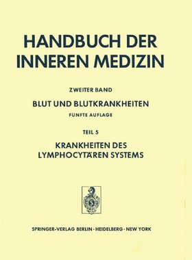 【预订】Blut Und Blutkrankheiten: Teil 5 Kra...