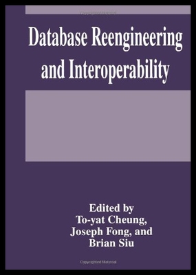 【预售】Database Reengineering and Interoperability