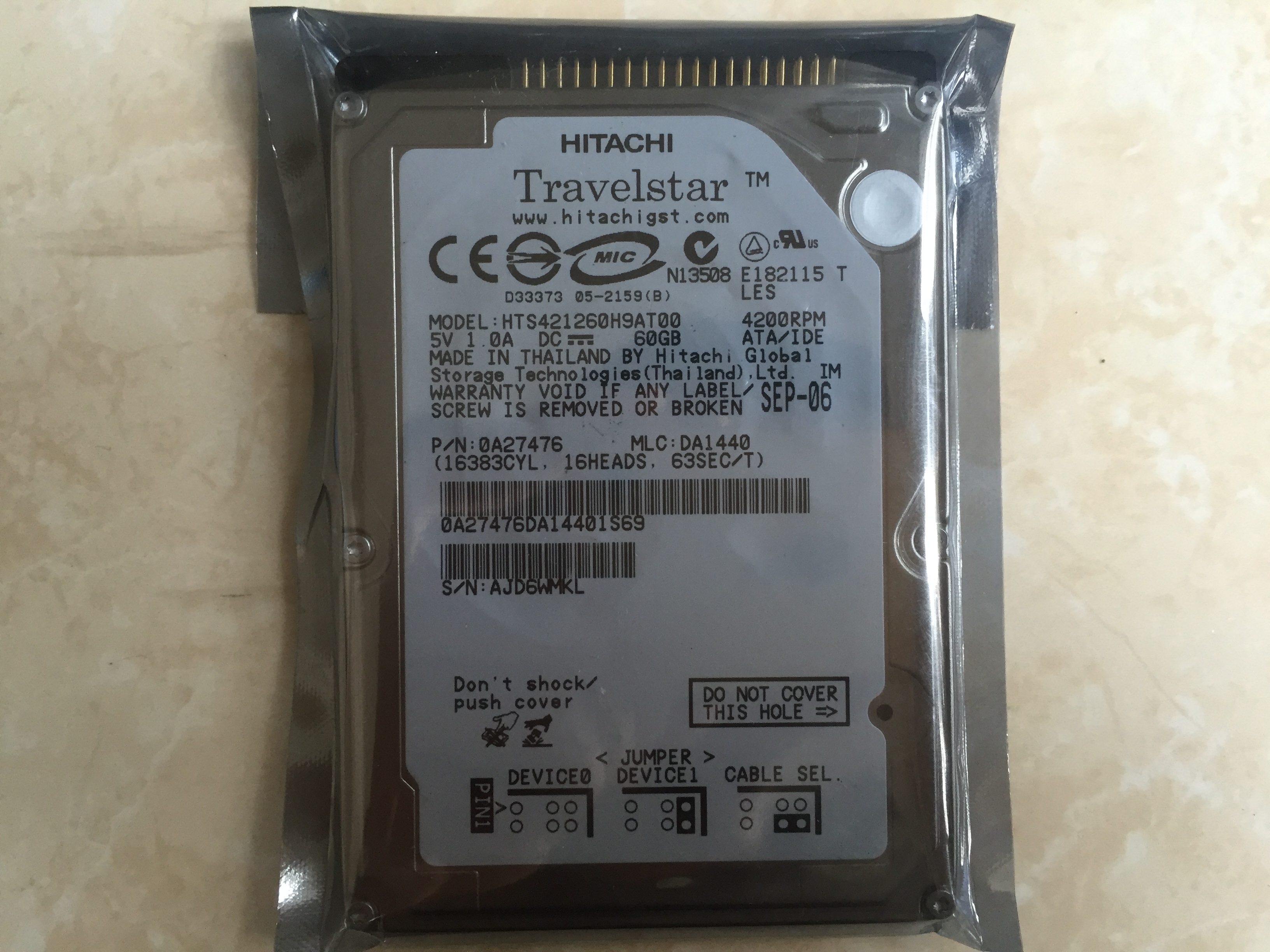 ºìºìÊýÂë È«ÐÂ¿â´æÔ×° 2.5´çÈÕÁ¢60G±Ê¼Ç±¾µçÄÔÓ²ÅÌIDE²¢¿ÚPATA