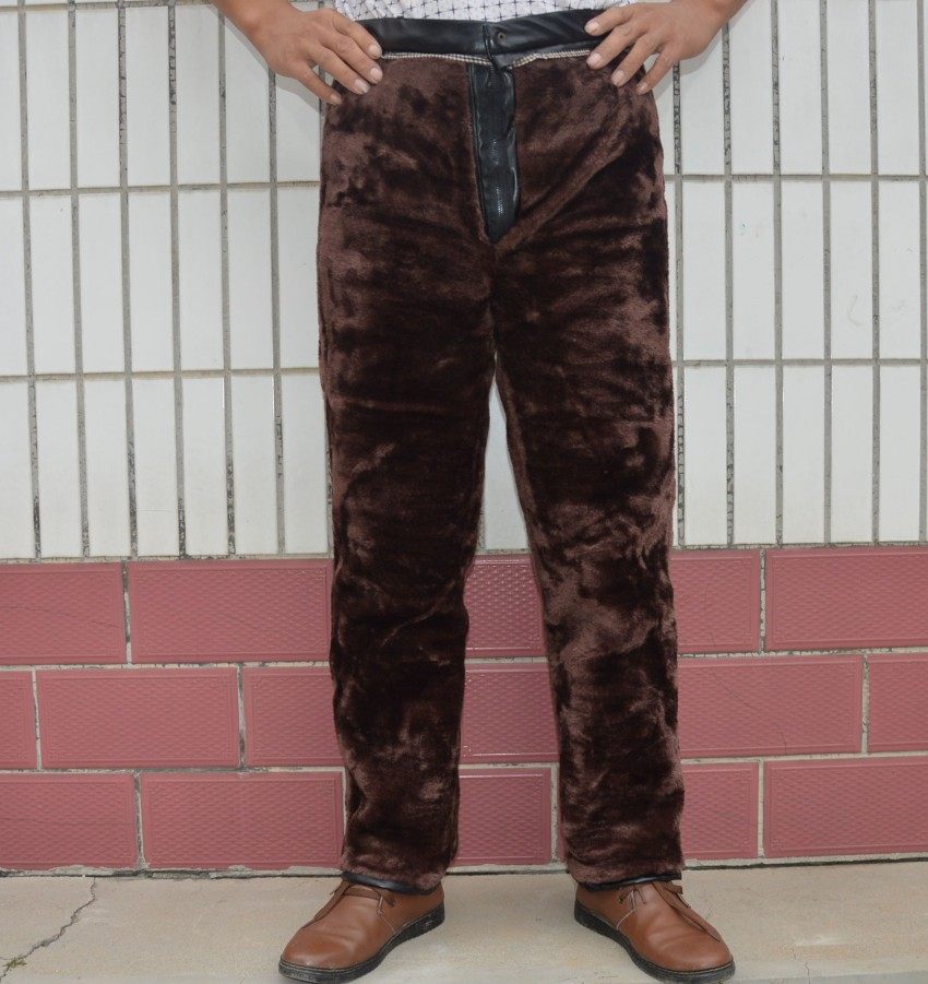 Pantalon cuir homme droit pour hiver - Ref 1477682 Image 1