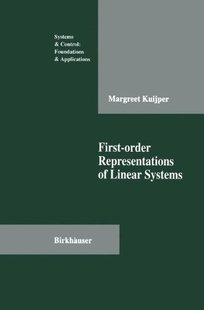 Order First Representations Systems Linear 预售