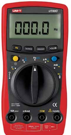 2011熱賣 UT60D 數字萬用表 UT60D 原裝正品 檢測儀表