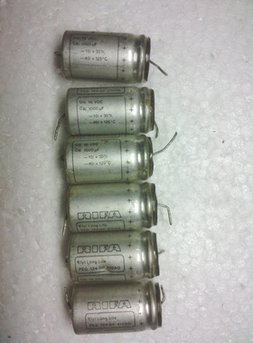 RIFA 力发 PEG124系列 16V 1000UF 轴向发烧电容