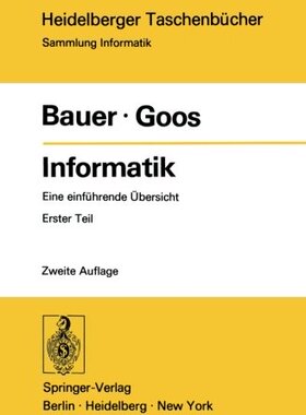 【预订】Informatik: Eine Einfuhrende Ubersic...