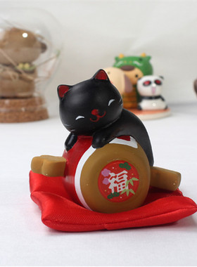 招财猫日式风陶瓷工艺品家居装饰