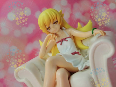 日版动漫手办美少女手办taito化物语 忍野忍 小忍 坐沙发景品手办