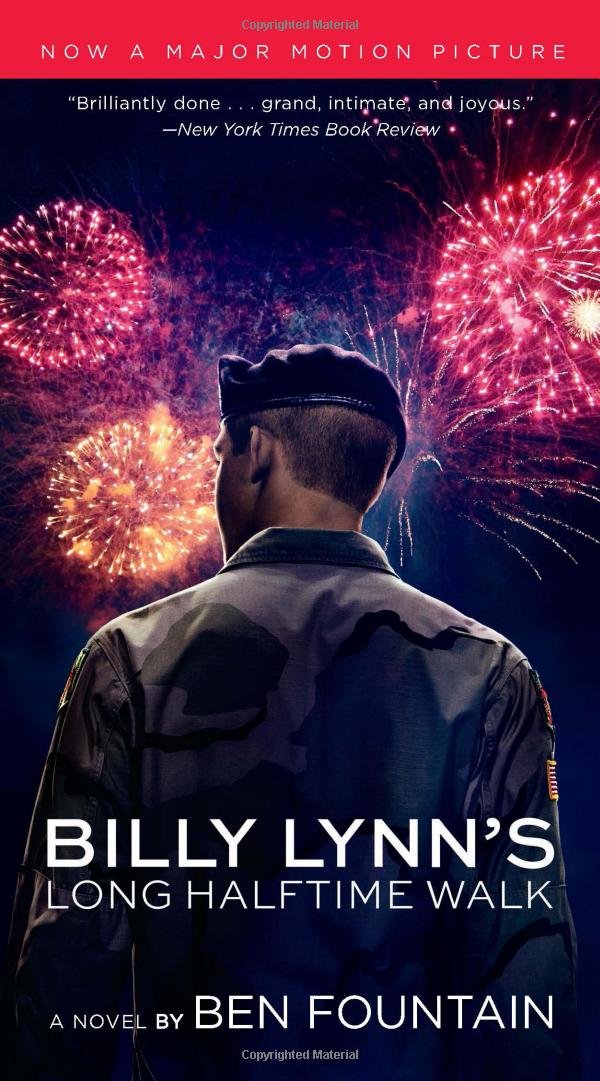 预售英文原版比利林恩的中场战事小说 Billy Lynn's Long Halftime Walk半场无战事英文版漫长的中场休息李安新电影