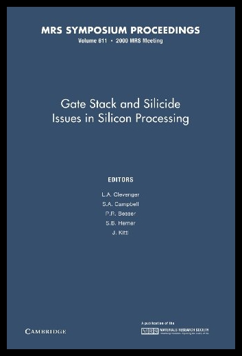 【预售】Gate Stack and Silicide Issues in Silicon Process
