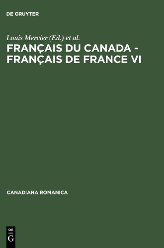 【预售】francais du canada - francais de france vi