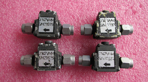 美国MTC J147VMM 9.5-14.5GHz SMA RF 射频微波同轴宽带隔离器