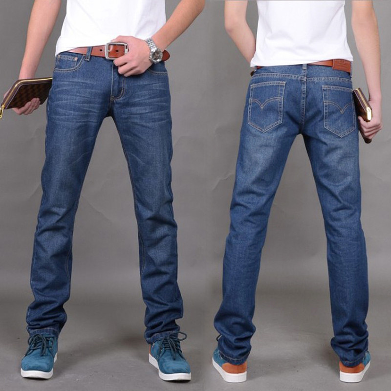 Jeans pour adolescent coupe droite pour été - Ref 1469452 Image 1