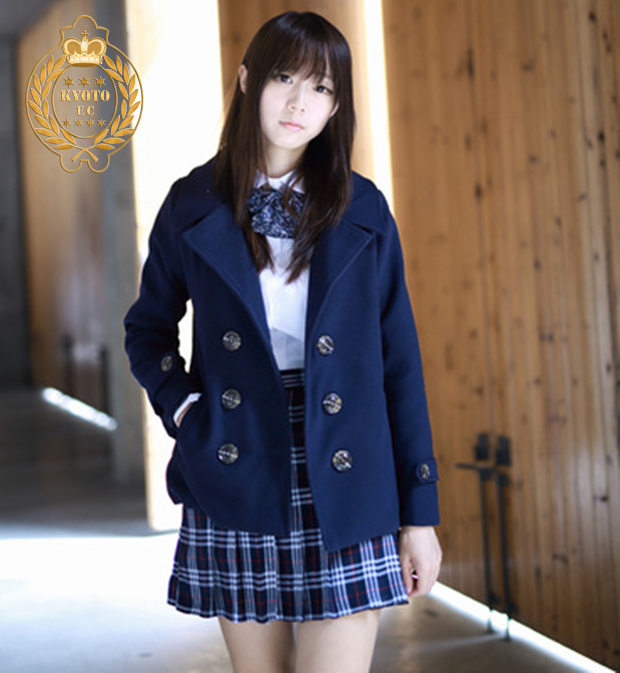 现货日系jk制服春秋冬新款大衣(用1元券)