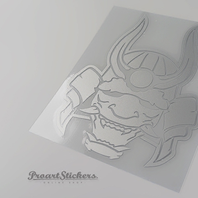 proart原创武士日式三角窗前车贴