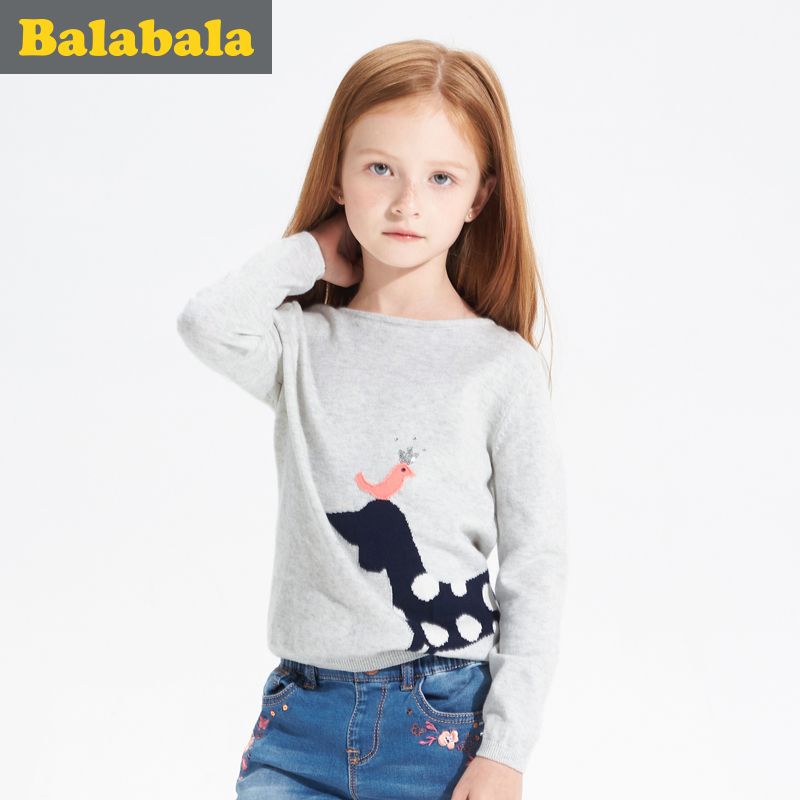 Pull fille à manche longue - Ref 2106000 Image 1