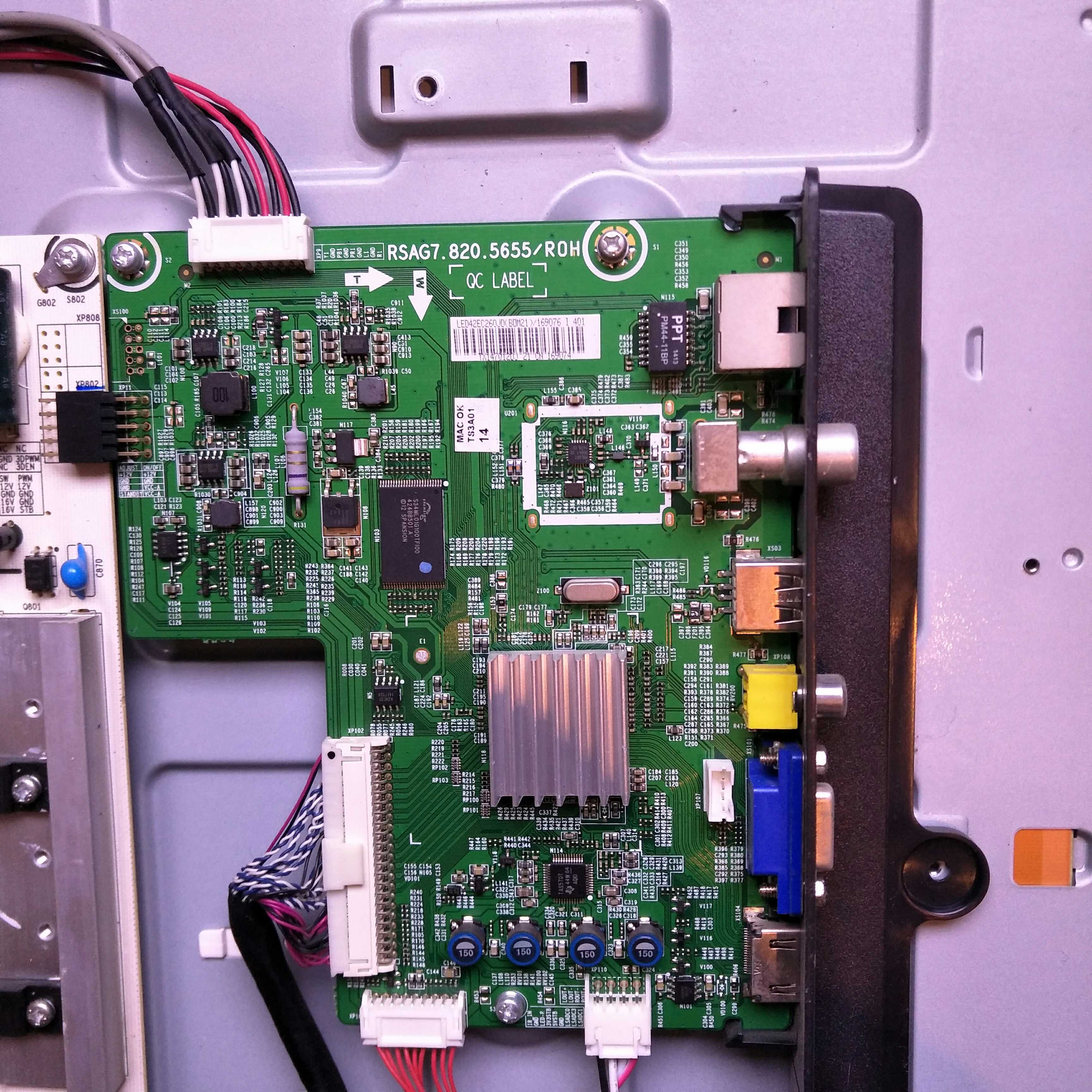 海信LED42EC260JD主板RSAG7. 820.5655(BOM21/23)屏HD416DF-E01